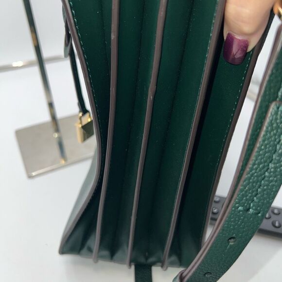 Michael Kors Mercer Large Saffiano Leather Tote Bag in Deep Green - Picture 5 of 16